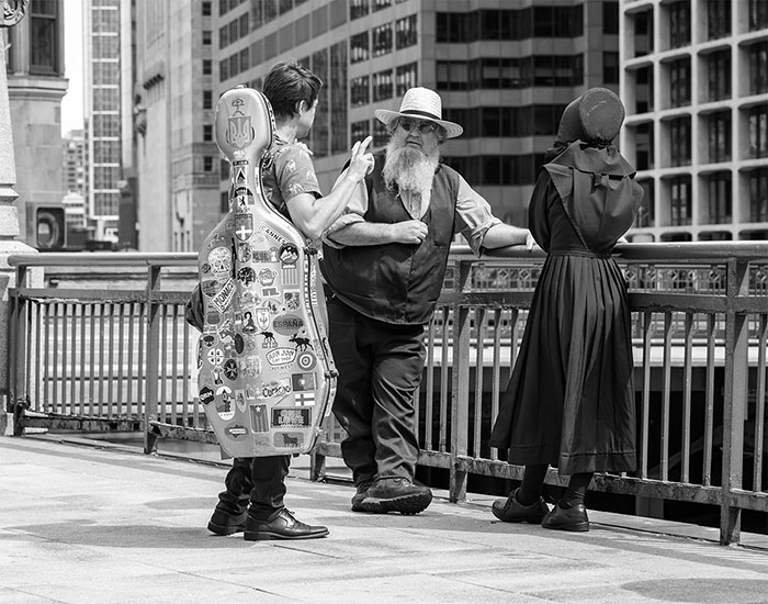 Steve Geer On Chicago Streets exhibition
